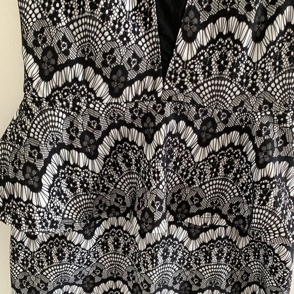 🛍NWOT Love Culture Lace Mesh Bodycon Dress - Picture 3 of 6